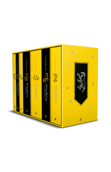 Estuche Harry Potter Hufflepuff (Harry Potter ediciones de las casas de Hogwarts 1-7)