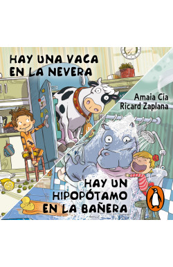 Hay una vaca en la nevera y Hay un hipopótamo en la bañera