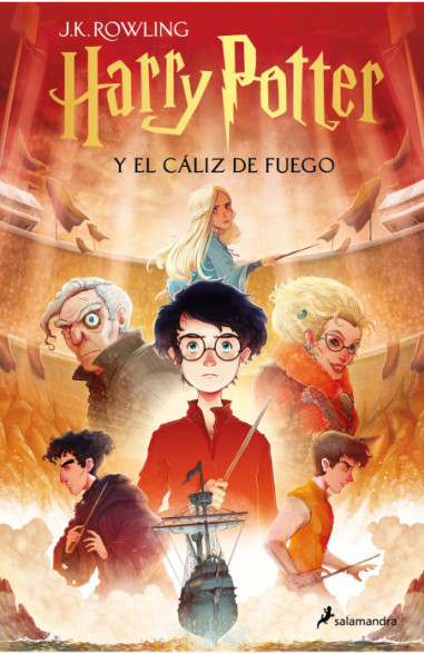 Harry Potter y el cáliz de fuego (Harry Potter 4) (Harry Potter edición con ilustraciones de Xavier Bonet 4)