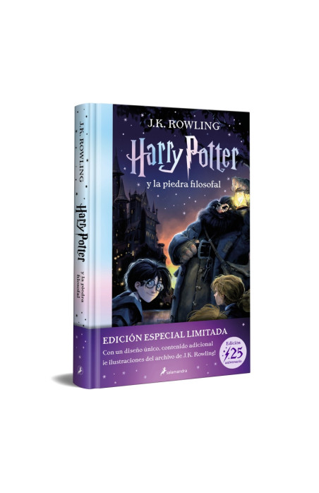 LIBRO Harry Potter y la Piedra Filosofal. Edición 25 ANIVERSARIO - KABENZOTS