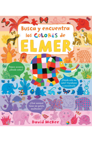 Elmer. Libro de cartón - Busca y...