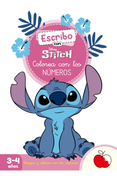 Escribo con Stitch. Colorea con los...