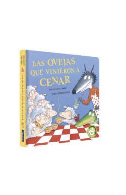Las ovejas que vinieron a cenar (La ovejita que vino a cenar. Libro de cartón)