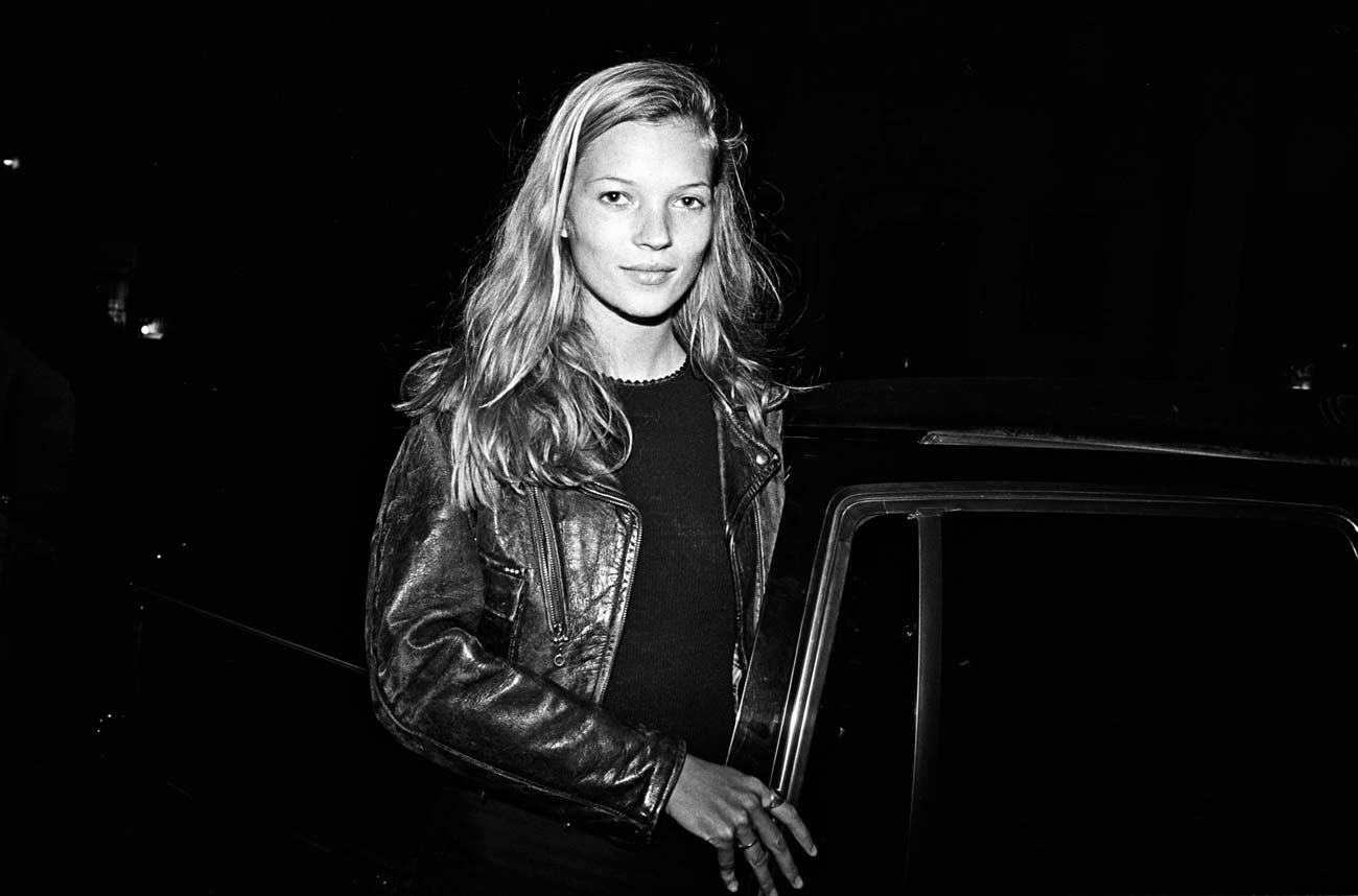 Kate Moss en Nueva York en una imagen de 1994. Crédito: Getty Images.