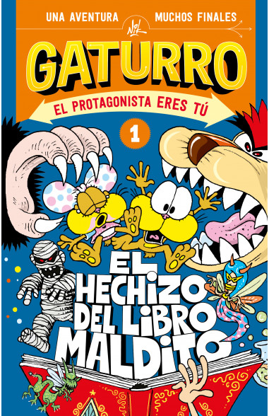 El hechizo del libro maldito (Gaturro 1)