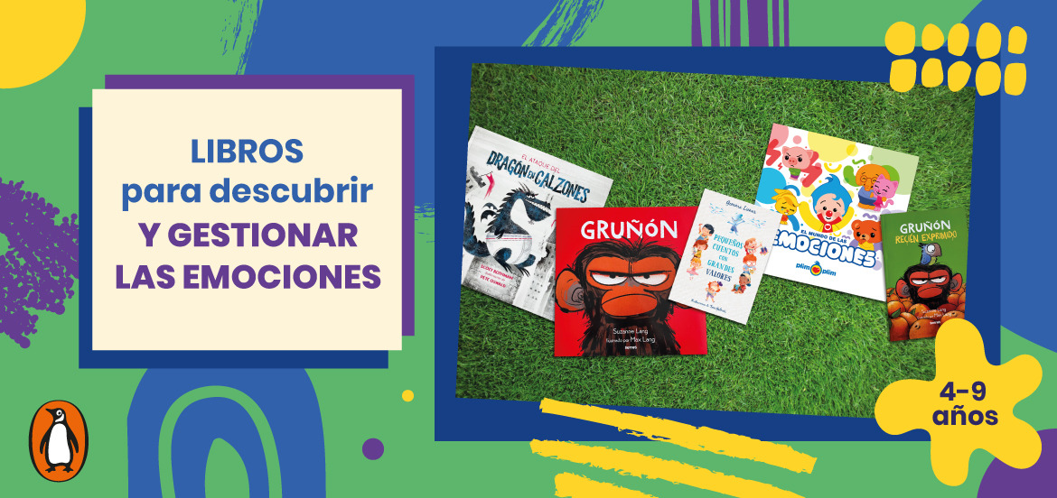 Libros para ayudar a los niños a descubrir y gestionar sus emociones